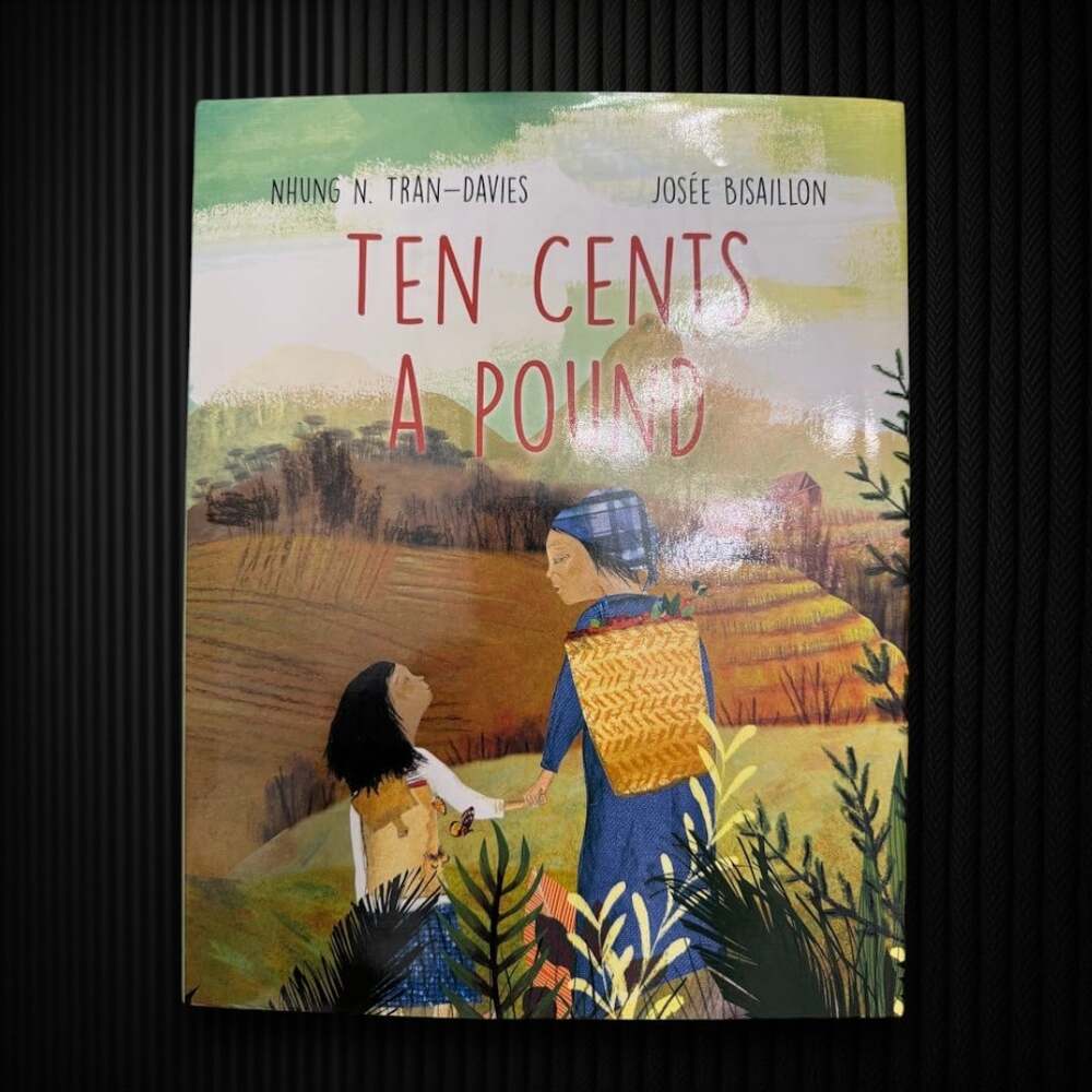 Ten Cents a Pound Bilingual English Spanish Children’s Hardcover Picture Book